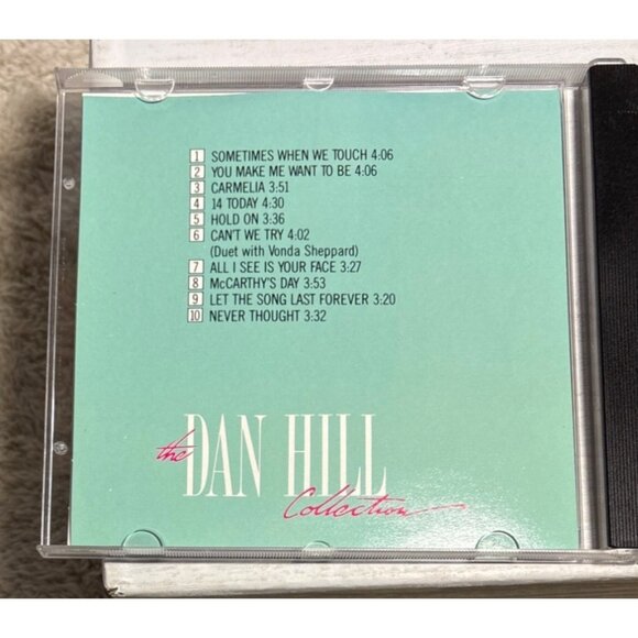 The Dan Hill Collection CD Album Sometimes When We TouchCant We Try Columbia - Picture 7 of 8